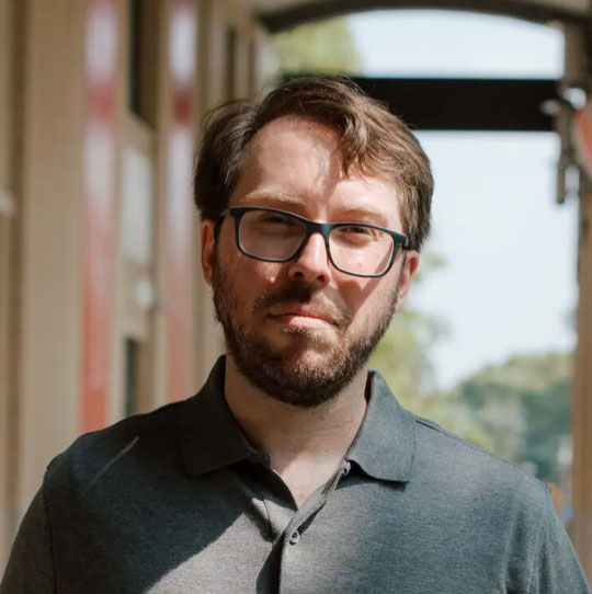 Portrait of Matt Fredrikson.